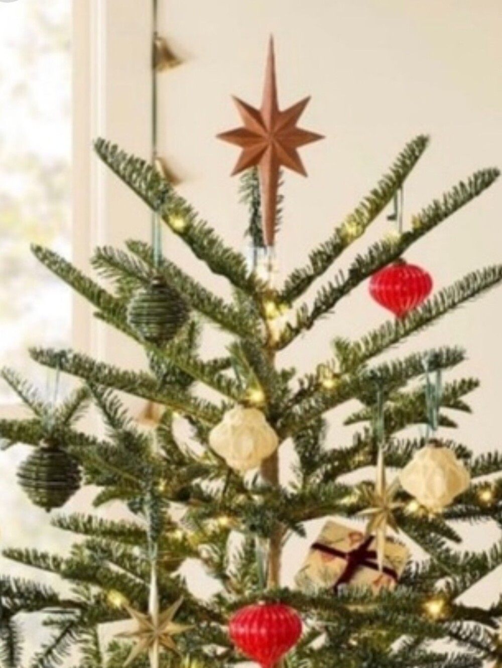 Hearth & Hand Wood Star Tree Topper